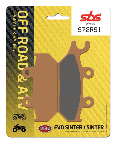 Bremsbeläge SBS 972RSI Offroad Racing Sinter