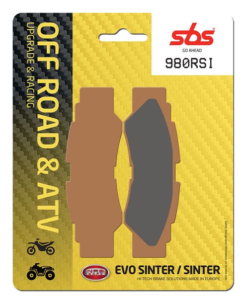 Bremsbeläge SBS 980RSI Offroad Racing Sinter