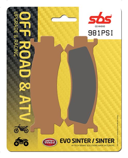 Bremsbeläge SBS 981PSI Offroad Racing EVO Sinter