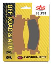 Pastiglie freno sinterizzate SBS 981PSI Off-Road Racing EVO