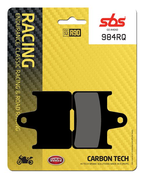 Plaquettes de frein SBS 984RQ Road Racing Carbon Tech