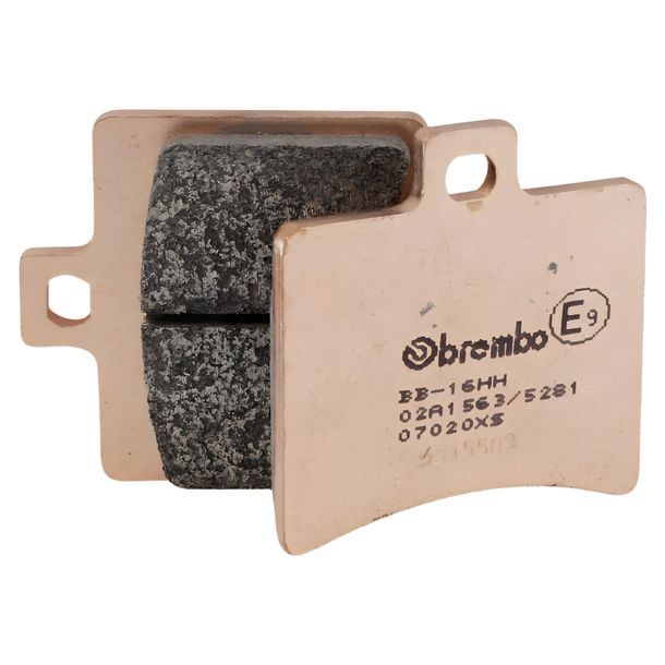 Pastillas de freno Brembo 07020XS metal sinterizado delantera & trasera con homologación para Aprilia Grande 2 Arrecife 0 Scarabeo 1, Derbi Rambla Light Keeway Cityblade