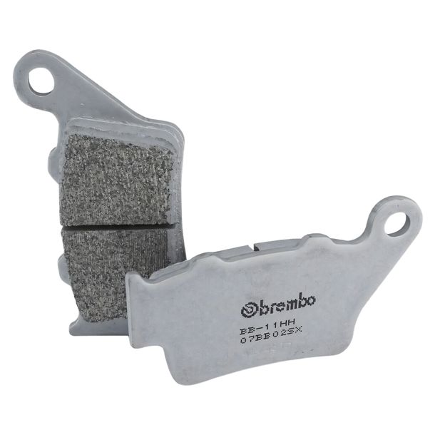 Pastillas de freno Brembo 07BB02SX metal sinterizado trasera con homologación para Husaberg FE FS, Husqvarna CR SM S SMS 2T TC TE i WR WRE 125 - 900 ccm Año 1993 - 2025