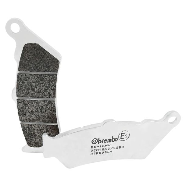 Pastillas de freno Brembo 07BB03LA metal sinterizado con homologación para Aprilia ETV Capo Nord Pegaso Trail, BMW F GS G X Country Ducati Sport S Sportclassic GT Touring