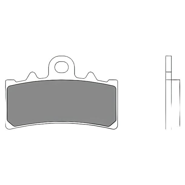Bremsbeläge Brembo 07GR18SC Sinter-Metall