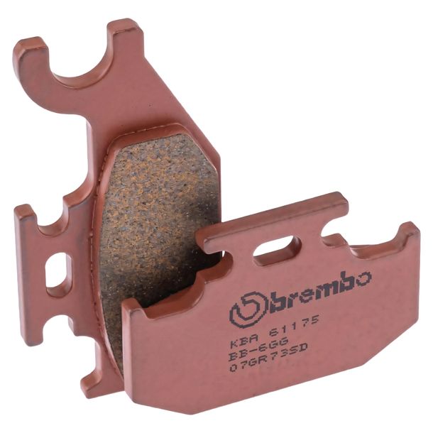Pastiglie dei freni Brembo 07GR73SD in metallo sinterizzato con omologazione per Polaris Revolver Sportsman 500 / 850 ccm