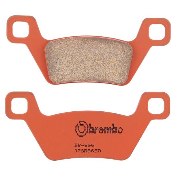 Pastiglie dei freni Brembo 07GR86SD in metallo sinterizzato con omologazione