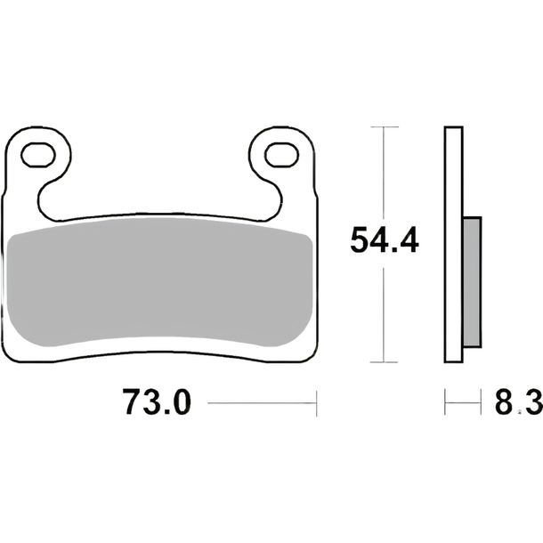 Pastiglie dei freni Brembo 07GR90SA in metallo sinterizzato con omologazione per BMW R RT GS 1000 / 1250 ccm Anno 2019 - 2023