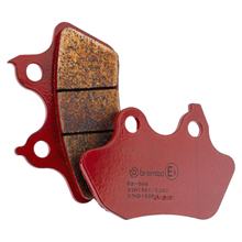 Remblokken Brembo 07HD18SP gesinterd metaal achterkant met goedkeuring voor Harley Davidson FLSTF Fat Boy FXST Softail Standard FXSTBI Night Train 1450 / 1584 bouwjaar 2006 - 2007