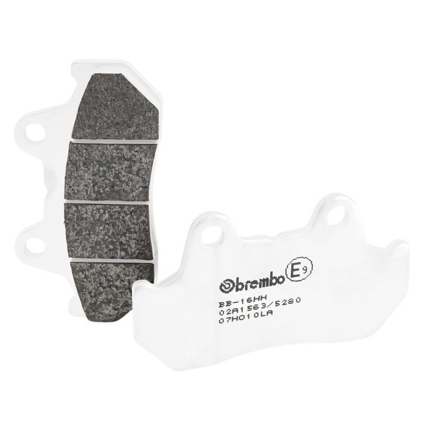 Pastiglie dei freni Brembo 07HO10LA in metallo sinterizzato con omologazione per Honda CB A Four CBX F VF R C VT Shadow XL RD LC F2 CD GT Custom 250 - 1100 ccm Anno 1980 - 1997