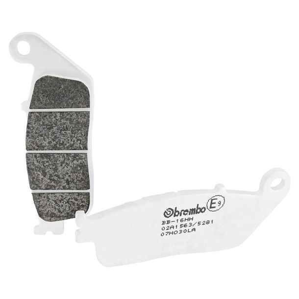 Bremsbeläge Brembo 07HO30LA Sintermetall vorne mit Zulassung für Honda CBR F R RR NTV 6 Revere VFR 7 VT 2 FL Spada, Kawasaki KLE Versys Suzuki RF Triumph