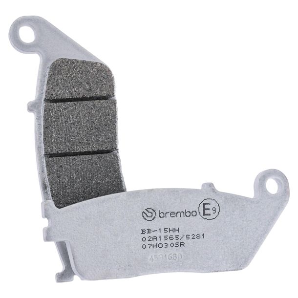 Plaquettes de frein Brembo 07HO30SR métal fritté avant avec homologation pour Honda CBR F R RR NTV 6 Revere VFR 7 VT 2 FL Spada, Kawasaki KLE Versys Suzuki RF Triumph
