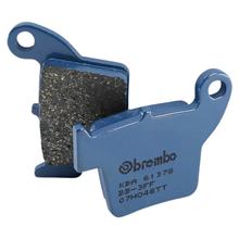 Brzdové destičky Brembo 07HO48TT uhlíková keramika vpředu & vzadu s homologací pro Fantic Motor Caballero Casa Motard Performance Enduro ER Competizione, Honda