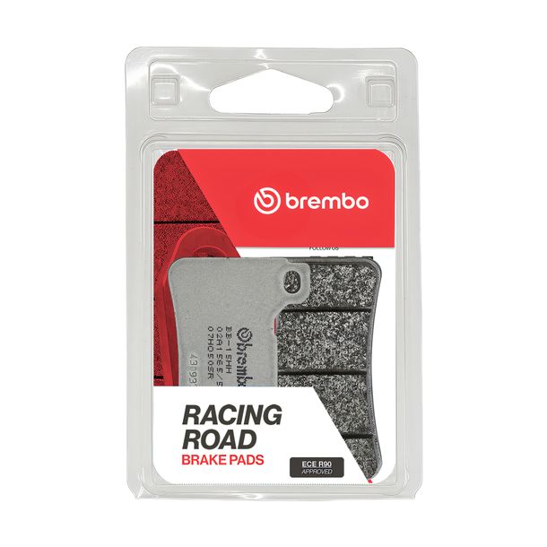 Pastiglie dei freni Brembo 07HO50SR in metallo sinterizzato con omologazione per Honda VFR Crossrunner X F CBR RR ABS CB R RA SA Fireblade SP 600 - 1000 ccm Anno 2004 - 2023