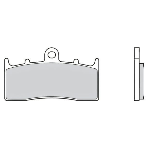 Pastillas de freno Brembo 07KA26SA metal sinterizado con homologación