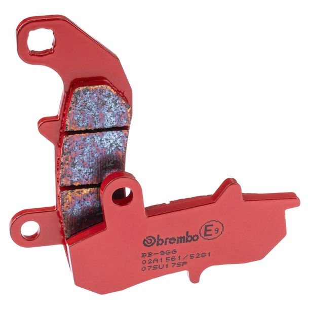 Remblokken Brembo 07SU17SP gesinterd metaal met goedkeuring voor Suzuki DR Big S RG F Gamma Wolf R RS Dakar 125 - 800 ccm bouwjaar 1989 - 1996