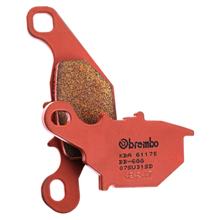 Plaquettes de frein Brembo 07SU31SD métal fritté arrière avec homologation pour Suzuki RM L 85 ccm Année 2005 - 2023