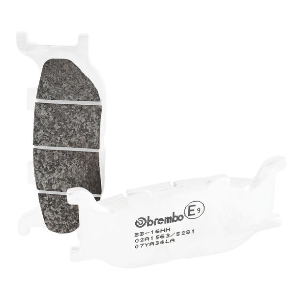 Brake pads Brembo 07YA34LA sintered metal with approval for Yamaha MT-03 TDR R XJ N S XV Virago XVS TZR SR SE Drag Star A Classic 125 - 1300 ccm Year 1993 - 2017