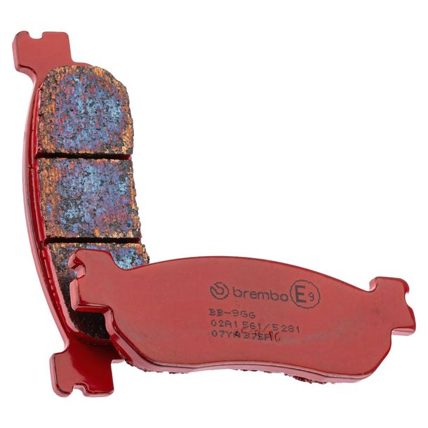 Plaquettes de frein Brembo 07YA37SP en métal fritté avec homologation pour Yamaha YZF-R1 YZF-R6 600 / 1000 ccm Année 1999 - 2003