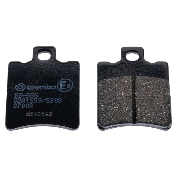 Remblokken Brembo 07002 koolstofkeramiek met goedkeuring voor Benelli K2 Pepe Classic, Ducati 1 Monster S ABS Harley Davidson FLHTCU Electra Glide Ultra FXSTS