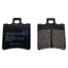 Remblokken Brembo 07002 koolstofkeramiek voorkant met goedkeuring voor Aprilia Compay Custom, Benelli K2 Pepe Classic MBK XN Doodo Scarabeo DT Adiva 1 Malaguti