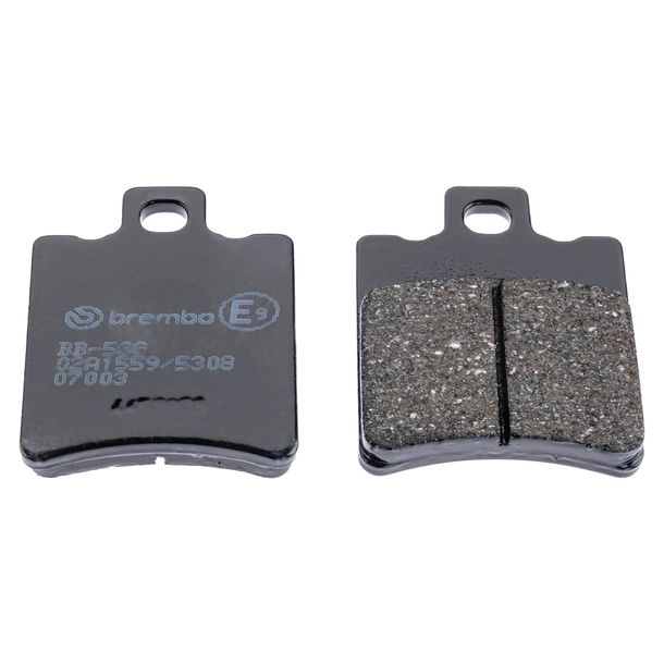 Remblokken Brembo 07003 koolstofkeramiek met goedkeuring voor Aprilia Compay Custom, Benelli TNT Café Racer Harley Davidson Softail 14 Deuce EFI FXSTDI Hyosung
