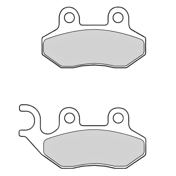 Pastiglie dei freni Brembo 07005 in carbonio ceramico con omologazione per SYM Jungle Symphony Cargo Euro4 HD2 i Jet 14 LC SR Symply II, Peugeot Tweet 2 RS Allo Kymco Maxxer