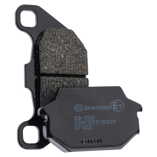 Pastillas de freno Brembo 07022 carbono cerámico delantera con homologación para Kawasaki KFX, Kymco Agility 1 R16 i R12 Euro4 MXU Mxer People S RS Carry City Super