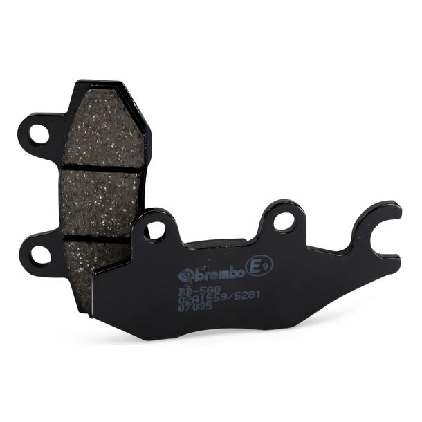 Pastillas de freno Brembo 07035 carbono cerámico con homologación para Daelim SJ R A-Four, Kymco Vivio Honda CMX 2 Rebel Like LX Malaguti Centro Sento i Agility Carry