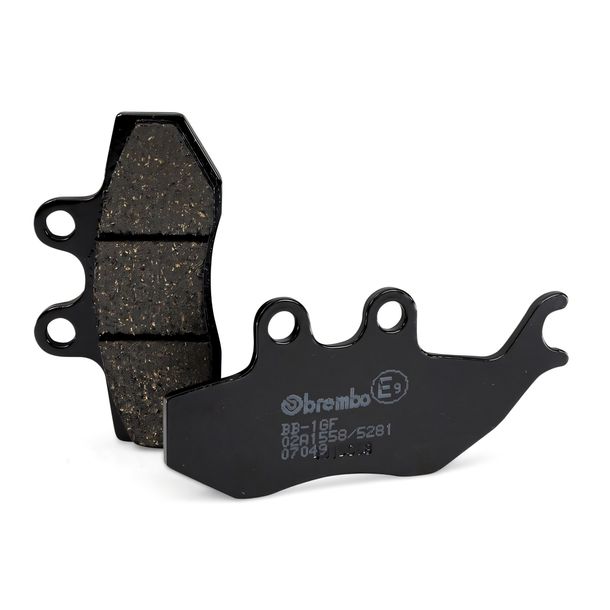 Pastiglie dei freni Brembo 07049 in carbonio ceramico con omologazione per Beta RR AC Motard, Ducati S Vespa PX 30 Years 2V Derbi Senda R Baja Motorhispania RYZ Pro Urban