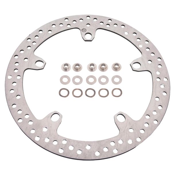 Disco de freno Brembo Genuine Part 168B407N2 rígido