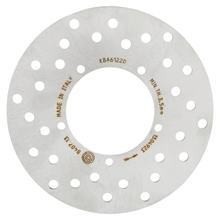 Bremsscheibe Brembo Oro 68B40713 mit Zulassung, starr vorne 175x4mm für Piaggio Zip DT New Special Edition & Bimodale, Gilera Storm II NRG Power E4 LC ZIP 3V Runner