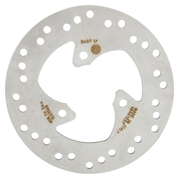 Bremsscheibe Brembo Oro 68B40717 starr mit Zulassung für Aprilia Mojito 1, Piaggio Liberty Euro3 Scarabeo 4-V Peugeot Geopolis 2 RY Gilera Typhoon-X