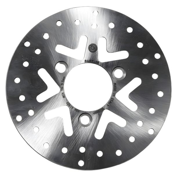 Brake disc Brembo Oro 68B40718 rigid with approval