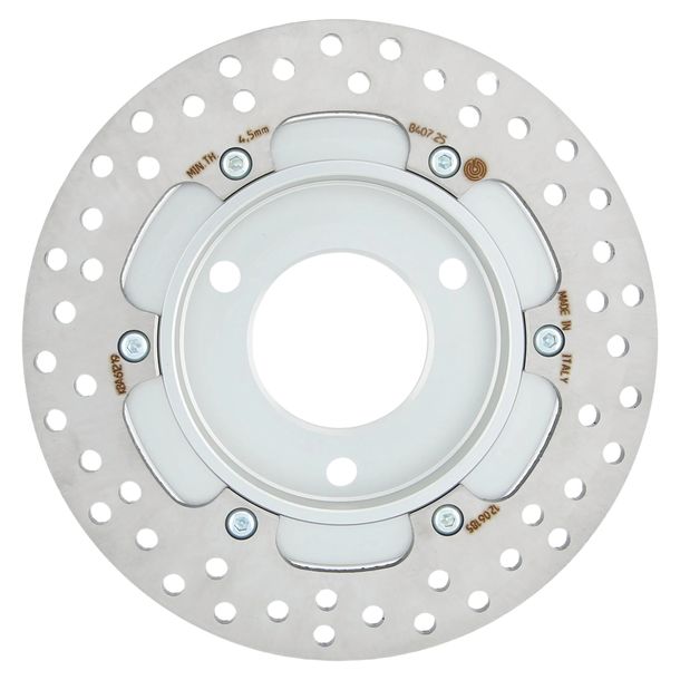 Disco de freno Brembo Oro 68B40725 rígido con homologación