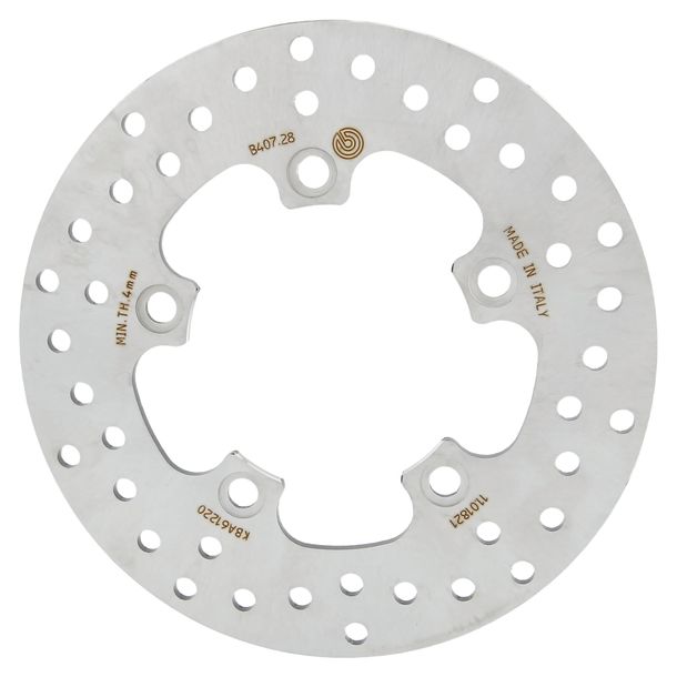 Bremsscheibe Brembo Oro 68B40728 starr mit Zulassung
