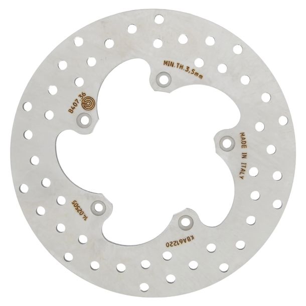 Disco del freno Brembo Oro 68B40736 rigido con approvazione