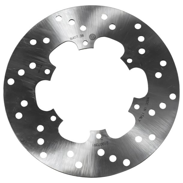 Disco de freno Brembo Oro 68B40738 rígido con homologación para Piaggio Free Liberty, Gilera Runner VXR Vespa GTV 1 3V Zip 2 GT New Fly i.e. RST Gran Turismo