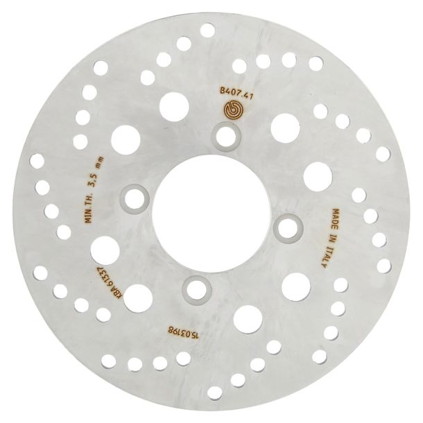 Disco del freno Brembo Oro 68B40741 rigido con approvazione