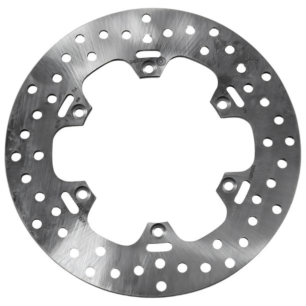 Disco de freno Brembo Oro 68B40753 rígido con homologación para Aprilia Pegaso Tuareg Rally Kat. Moto 6.5 MX RS Extrema Replica 125 / 650 ccm Año 1986 - 2013