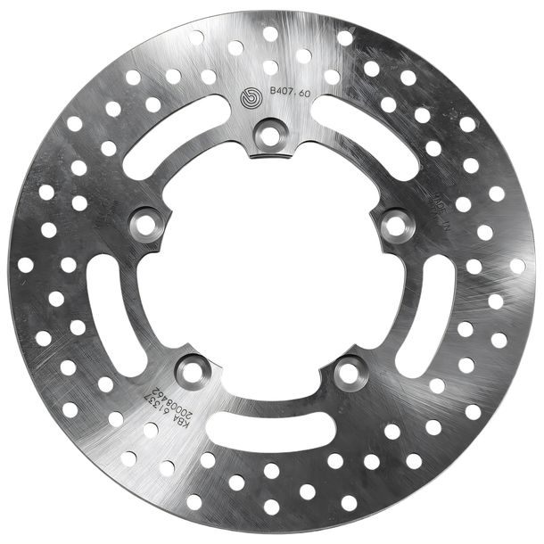 Disco de freno Brembo Oro 68B40760 rígido con homologación para Aprilia SMV Dorsoduro Factory Caponord ABS ATC SL Shiver GT Rally, Piaggio Medley 4V 125 - 1200
