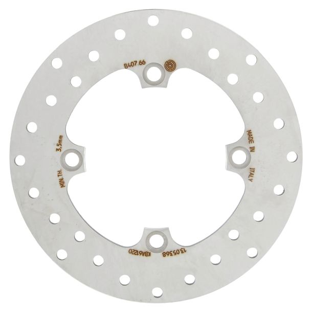 Disco de freno Brembo Oro 68B40766 rígido con homologación