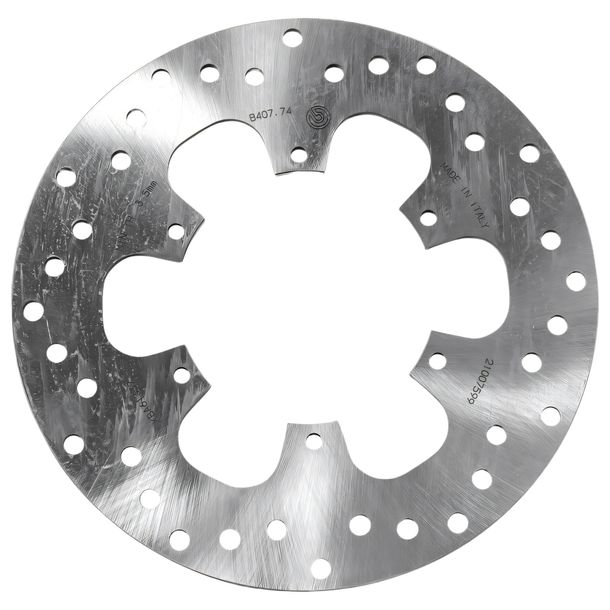 Disco de freno Brembo Oro 68B40774 rígido con homologación para BMW G X Country, Piaggio MP3 i LT ABS Euro4 Challenge Yourban Hybrid Gilera Runner VXR VX ST