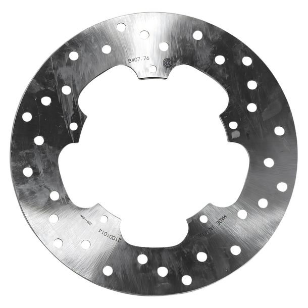 Bremsscheibe Brembo Oro 68B40776 starr mit Zulassung für Piaggio Liberty Euro3 X9 Evolution 2, Aprilia Scarabeo 0 Light Amalfi 1 3V 2V X8 X Evo Gilera