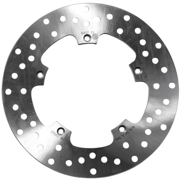 Disque de frein Brembo Oro 68B40777 rigide avec homologation pour Piaggio MP3 i LT ABS Euro4, Aprilia Scarabeo Yourban Light Hybrid X8 X10 X Evo Gilera Nexus