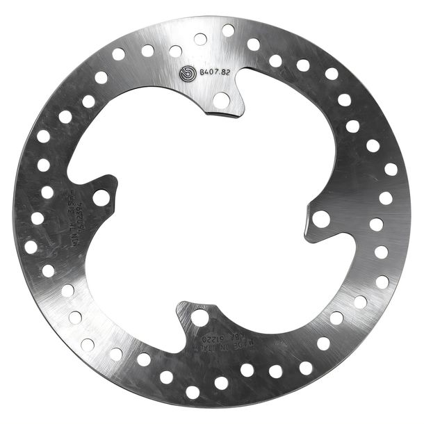 Disco de freno Brembo Oro 68B40782 rígido con homologación para Kawasaki KLX R KX F, Suzuki RM-Z 125 - 450 ccm Año 2003 - 2023