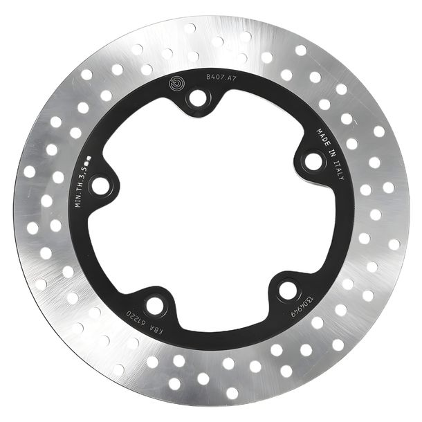 Disco de freno Brembo Oro 68B407A7 rígido con homologación