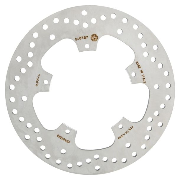 Disco de freno Brembo Oro 68B407B7 rígido con homologación