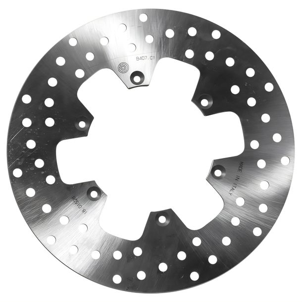 Disco de freno Brembo Oro 68B407C1 rígido con homologación