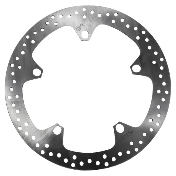 Brake disc Brembo Oro 68B407D7 rigid with approval for BMW K R S ST RS HP2 Megamoto RT LT Integral ABS 800 - 1300 ccm Year 1996 - 2023